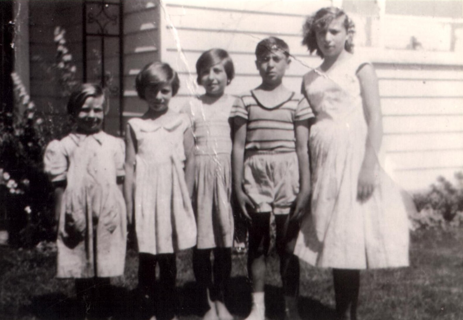 Photo of Annie and her siblings